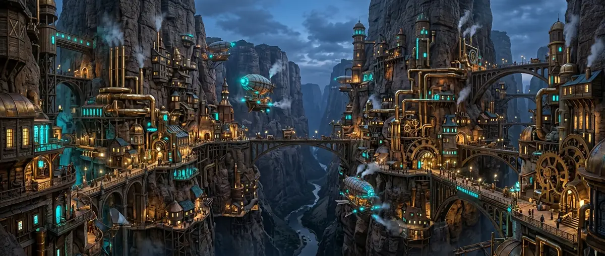 Martian Canyon Mining Facility